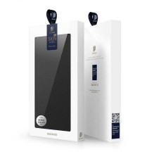 Dux Ducis Oda Pro Knyga Case, skirta Samsung Galaxy S25 S931 Juoda Dux Ducis Oda Pro Knyga Case, skirta Samsung Galaxy S25 S931 Juoda