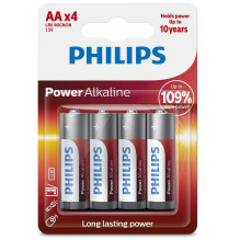 „Philips LR6P4B / 10“ šarminės baterijos, 4 vnt.