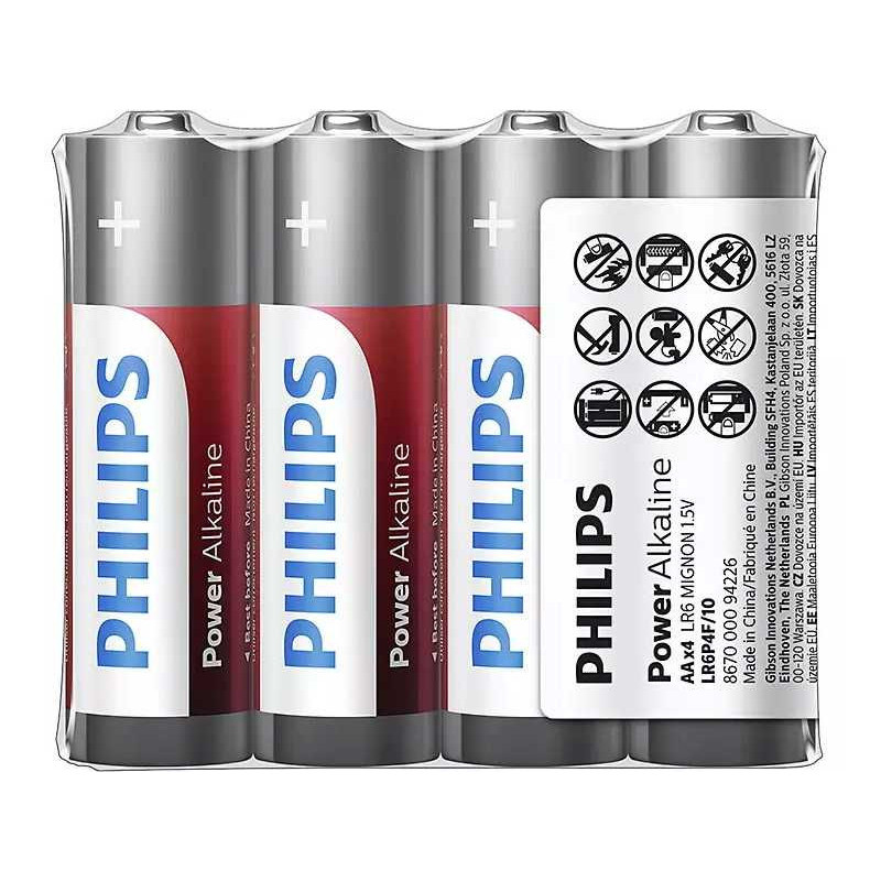 Philips LR6P4F / 10 Alkaline 4 pcs