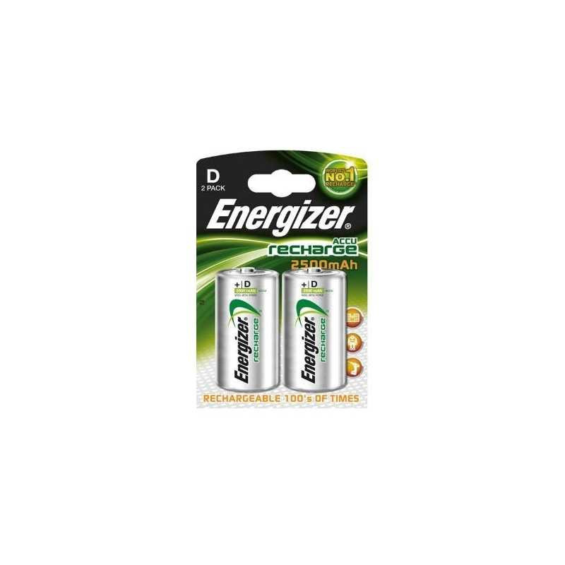 Energizer Precharged D Power Plus 2500 mAh 2 pack