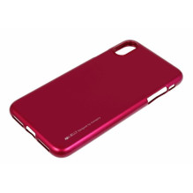 Mercury "Silicone Back Case Jelly iPhone XS MAX" Pink