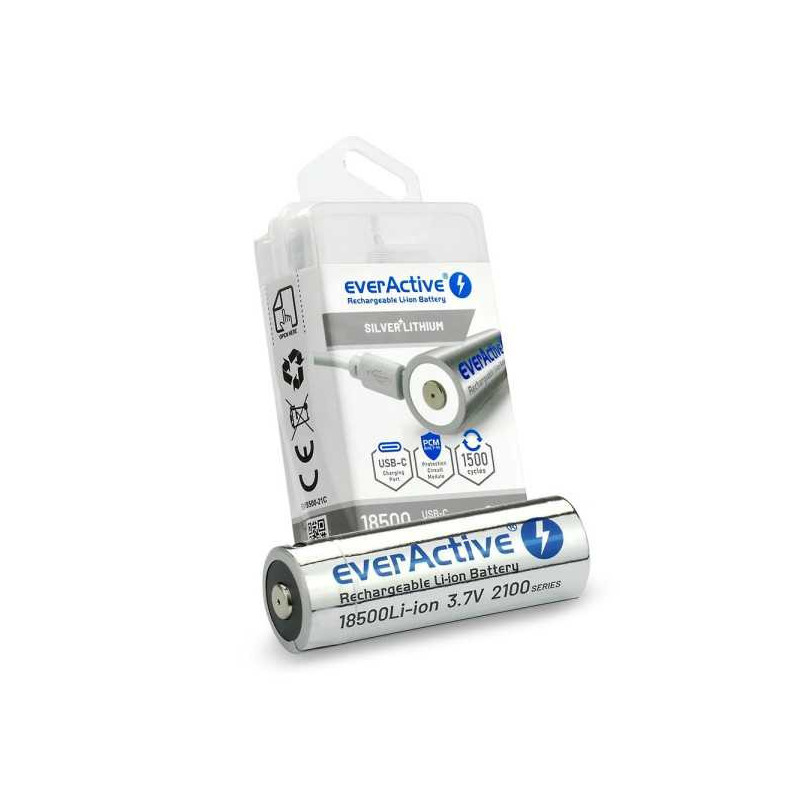 Everactive EV18500-21M RECHARGEABLE 3.7V LI-ION 2100 MAH