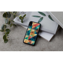 iKins „Išmaniojo telefono dėklas iPhone XR“ – juodas mozaika