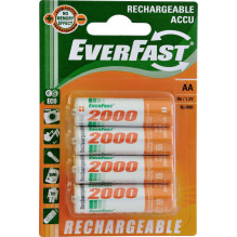 Everactive Rechargeable EVHRL6-2000 R6 / AA 1.2V 2000mAh
