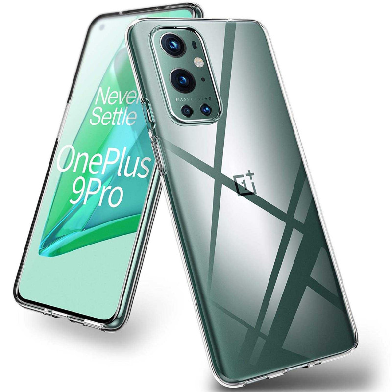 „Fusion Accessories“ itin plonas 0,3 mm silikoninis dėklas, skirtas „OnePlus 9 Pro“, skaidrus