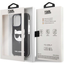 Karl Lagerfeld " TPE Šupelis Head Case iPhone 13 Pro " Juodas Karl Lagerfeld " TPE Šupelis Head Case iPhone 13 Pro " Juodas