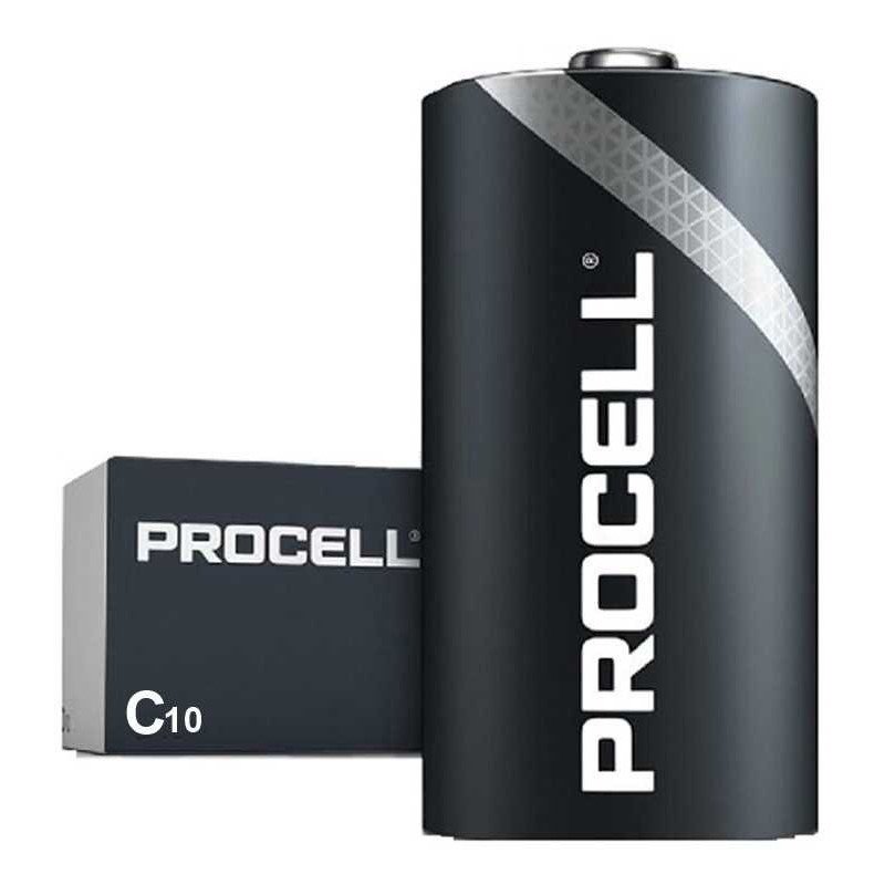 Duracell Battery Procell C / R14 10 pack