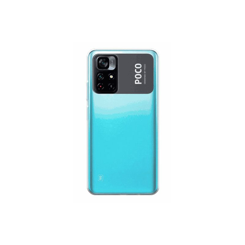 „Fusion Accessories“ „Ultra 1 mm Xiaomi Poco M4 Pro“ galinis dėklas, skaidrus