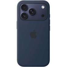„Apple“ silikoninis dėklas su „MagSafe“ apsauga „iPhone 17 Pro“, vidurnaktis „Apple“ silikoninis dėklas su „MagSafe“ apsauga „iPhone 17 Pro“, vidurnaktis