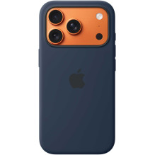 Apple Silicone Case with MagSafe iPhone 17 Pro Midnight