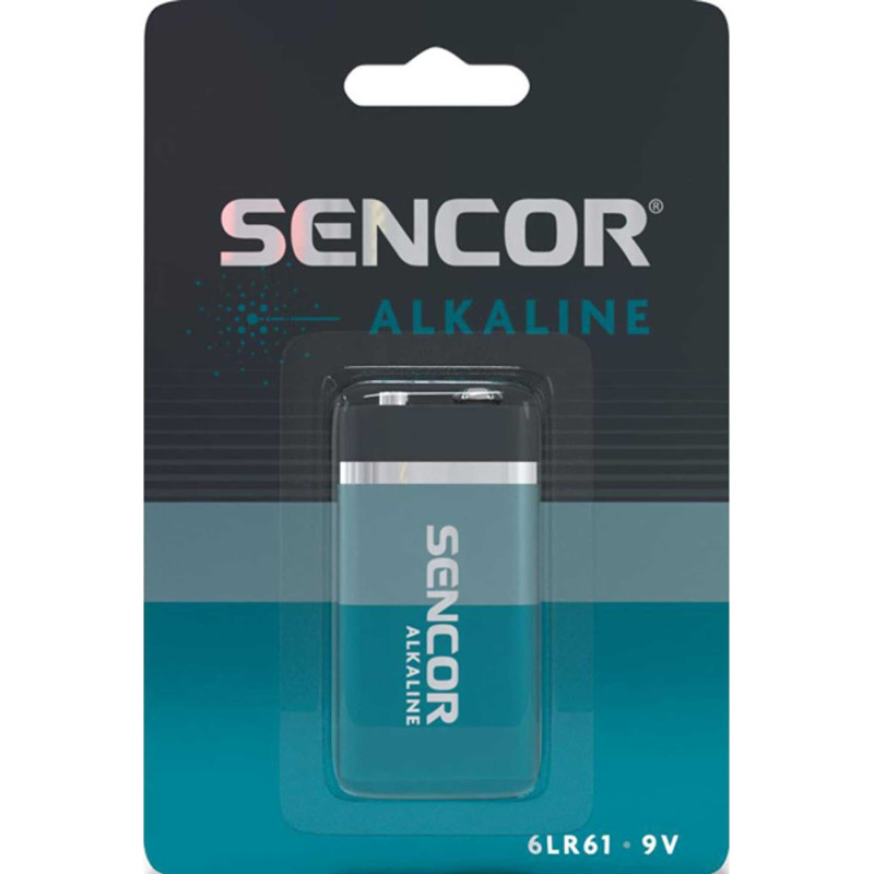 Sencor Alkaline battery, 6LR61 - 9V