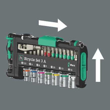 Wera Bicycle 3 A rinkinys 40pcs Wera Bicycle 3 A rinkinys 40pcs