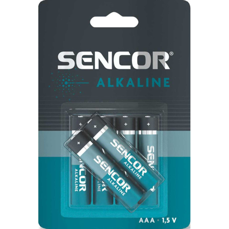 Sencor Alkaline Battery, AAA (LR03), AAA, 1.5V
