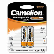 Camelion Rechargeable Batteries Ni-MH AA (R06), 2500 mAh, 2-pack