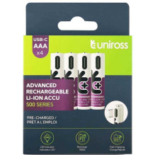 Uniross Batteries USB-C AAA...