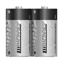 Įkraunamos ličio jonų baterijos LR14 C, USB-C, 3000mAh (2 vnt.) Įkraunamos ličio jonų baterijos LR14 C, USB-C, 3000mAh (2 vnt.)