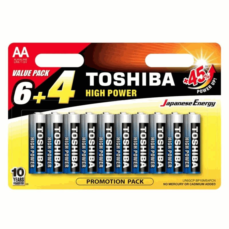 Toshiba MN1500 AA LR06 10x
