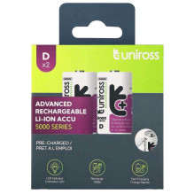Uniross Batteries USB-C D...