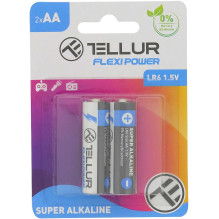 Tellur Flexi Power Super Alkaline AA LR6 1.5V, 2pcs Tellur Flexi Power Super Alkaline AA LR6 1.5V, 2pcs