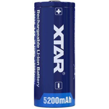 XTAR Rechargeable 26650 3.6V 5200mAh Li-Ion