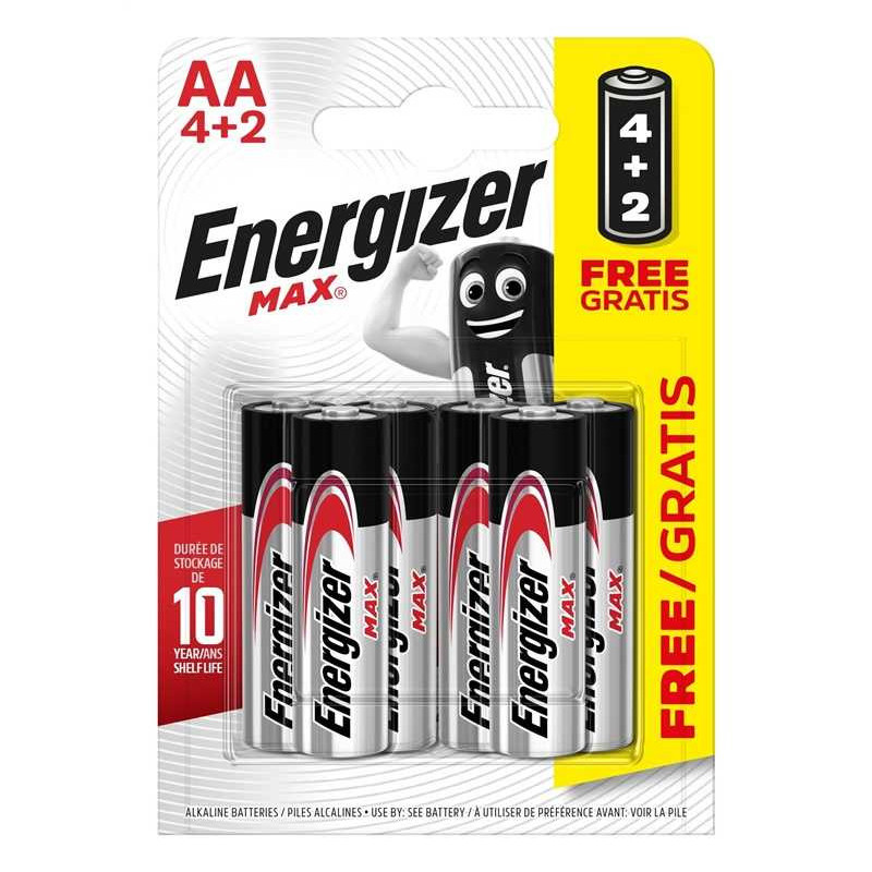 Energizer MAX AA (LR06) 6pcs