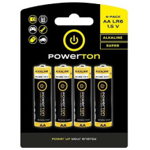 Powerton Alkaline AA (LR6) 1.5V 4pcs