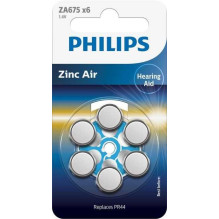 Philips ZA675B6A / 00 Hearing Aid 6 pcs
