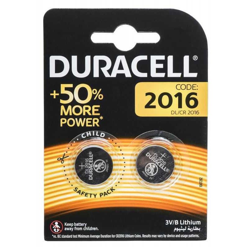 Duracell CR2016 2-pack