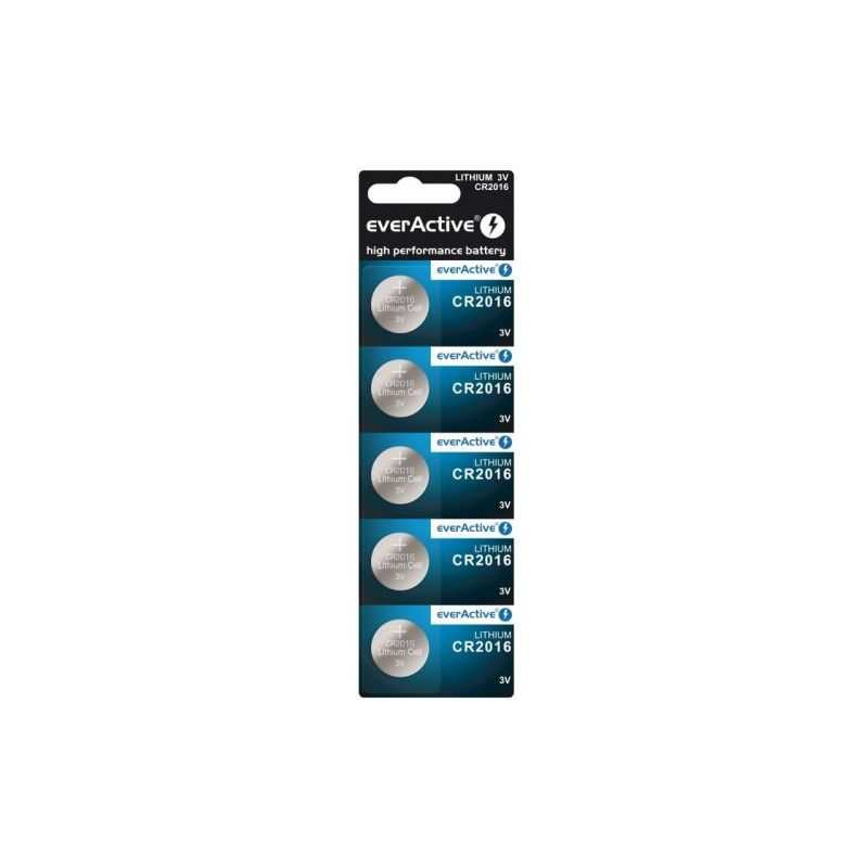 Everactive CR2016-5BB 5-pack Blister