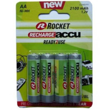 Rocket Recharge Accu HR6 2100mAh 4-pack Blister