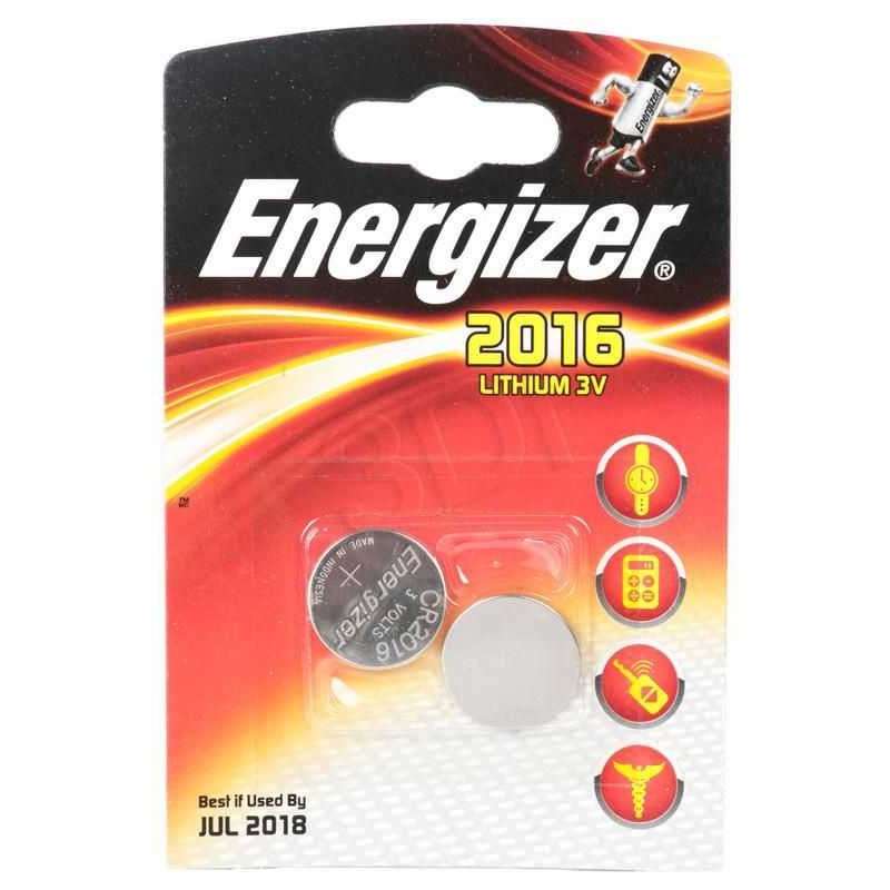 Energizer Battery CR2016 2 pack