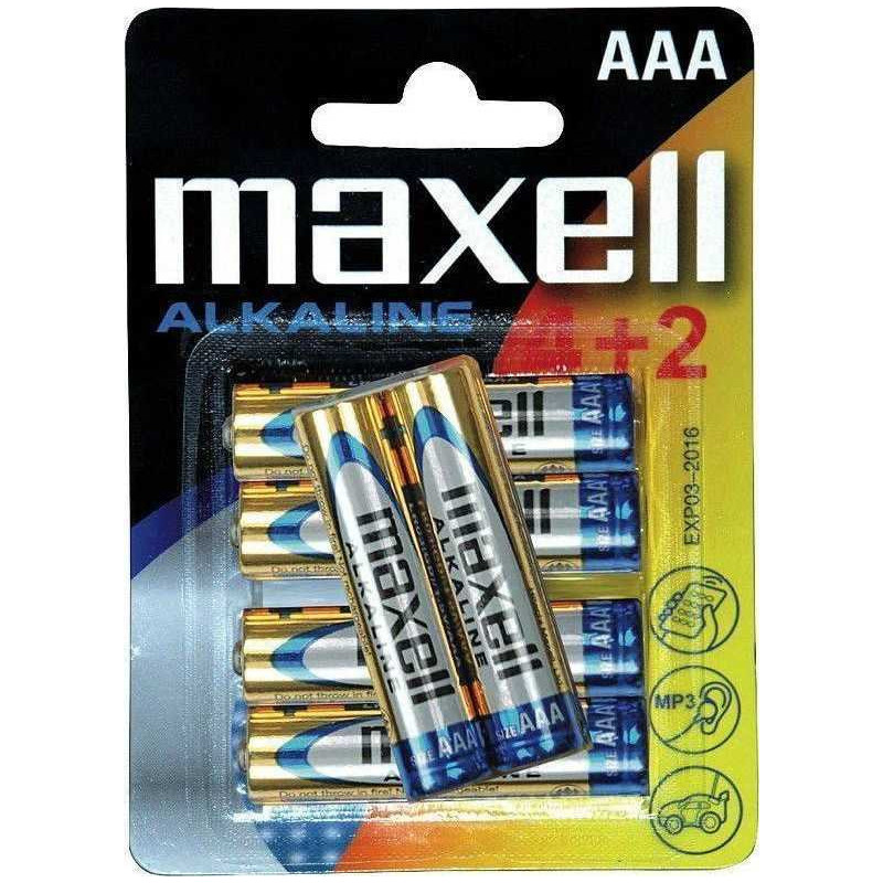MAXELL Alkaline AAA / R03 6 pack