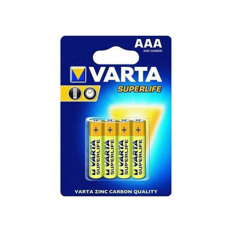 Varta R3 / AAA / 1.5V Zinc Carbon 4-pack