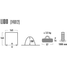 High Peak Lido Shower /...