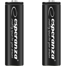 Esperanza Rechargeable Black AA / R6 2600mAh 2 pack Esperanza Rechargeable Black AA / R6 2600mAh 2 pack