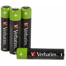 Verbatim Rechargeable AAA 950mAh Blister 4pcs