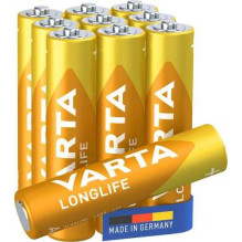 Varta NAUJA AAA LONGLIFE baterija 10St .
