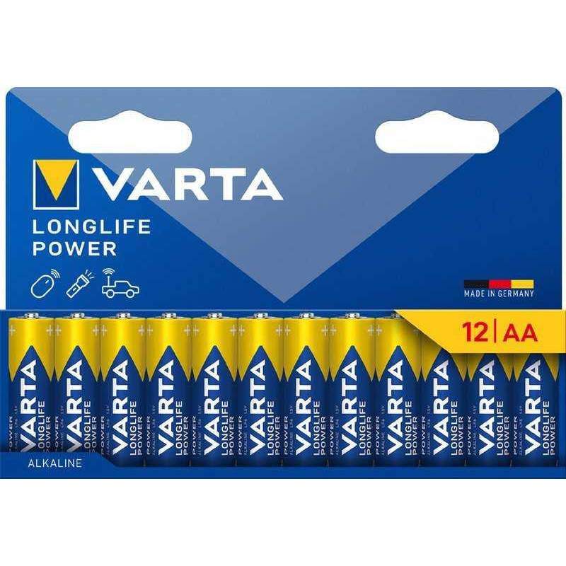 Varta Batterie LONGLIFE Power AA NEU 12St.