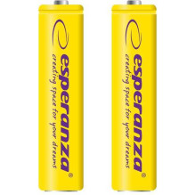 Esperanza Rechargeable Yellow AAA / R03 1000mAh 2 pack Esperanza Rechargeable Yellow AAA / R03 1000mAh 2 pack