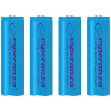 Esperanza Rechargeable Blue AA / R6 2000mAh 4 pack