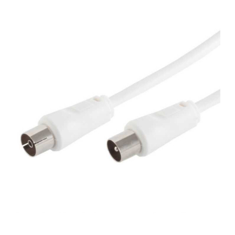 „AmberIn“ kabelis IEC M / F, 1,5 m, baltas