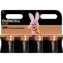 Duracell Plius C 4 vnt.