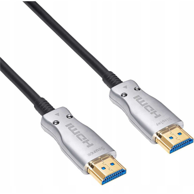 Akyga AK-HD-50L AOC HDMI 2.1 8K 60Hz 5m Juoda