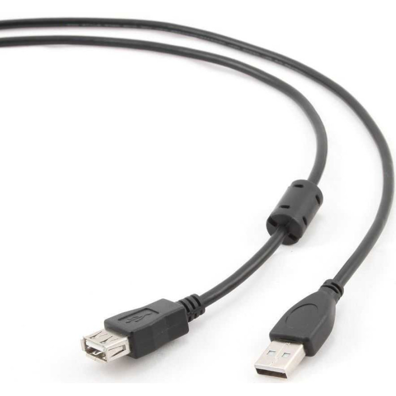 Gembird CP-USB2-AMAF-6 1.8m juodas