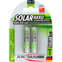 Ansmann Solar 800mA NiMh AA 2 pcs