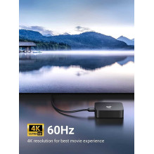 Ugreen HD103 cable HDMI to HDMI Angle, 4K, 2m Black Ugreen HD103 cable HDMI to HDMI Angle, 4K, 2m Black