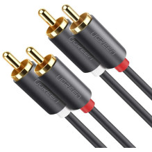 Ugreen 10518 2RCA (Cinch) to 2RCA (Cinch) 2m Black Ugreen 10518 2RCA (Cinch) to 2RCA (Cinch) 2m Black