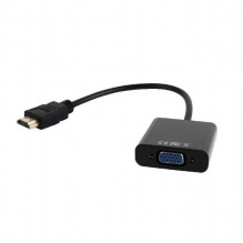 AmberIn Adapter HDMI (M) / VGA (F) + audio 3.5mm AmberIn Adapter HDMI (M) / VGA (F) + audio 3.5mm