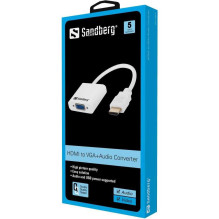 Sandberg 508-77 HDMI to VGA+Audio Converter