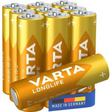 Varta NAUJA LONGLIFE AA baterija 10St .